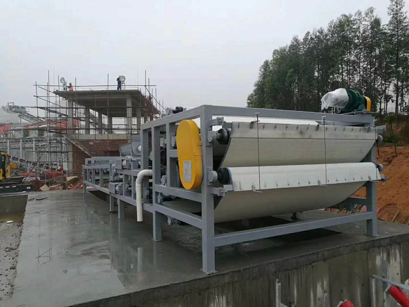 洗沙污泥處理脫水機(jī)